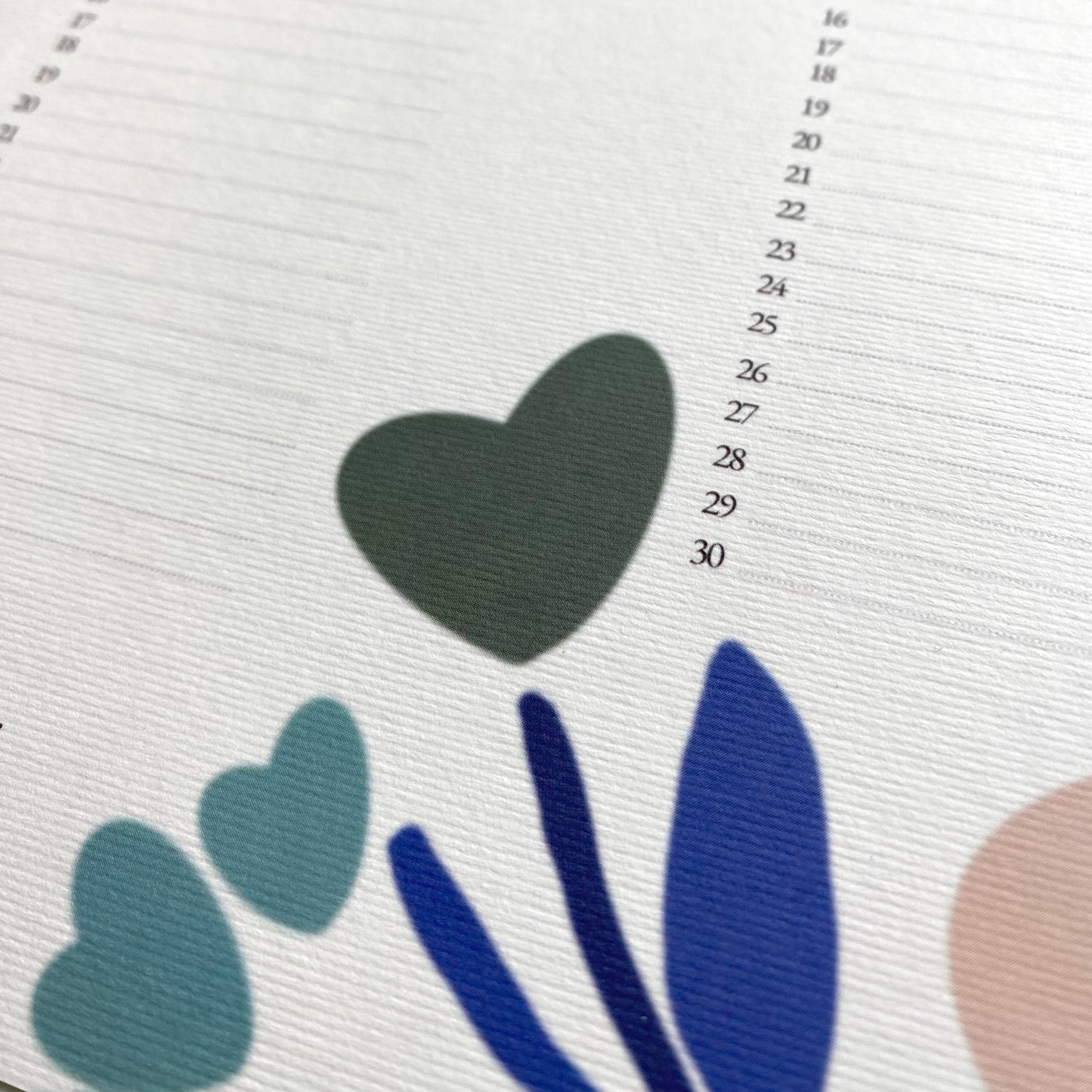 Calendrier permanent « Chaque jour est une fête »