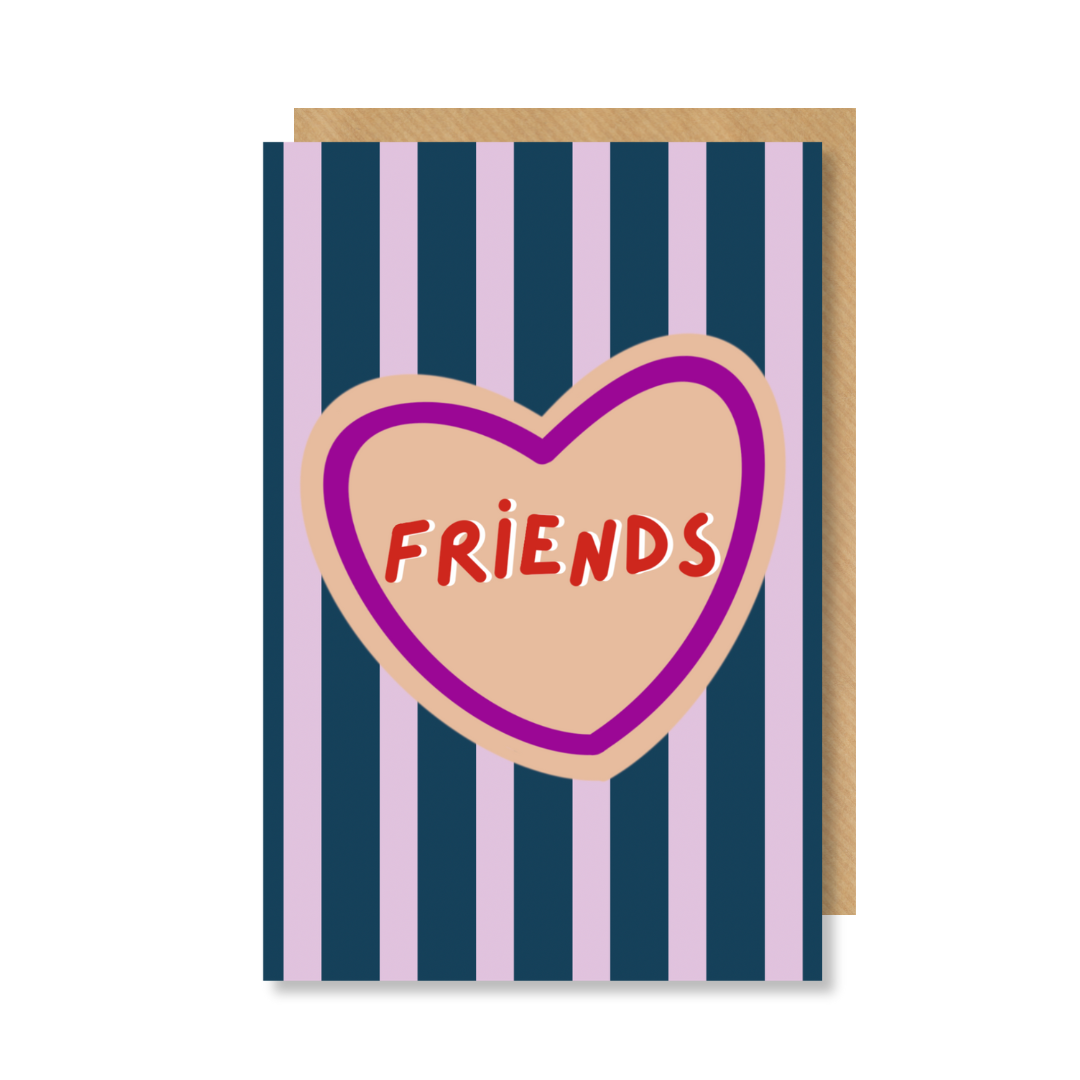 Carte Friends & Rayures