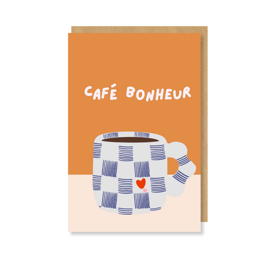 Carte Café bonheur