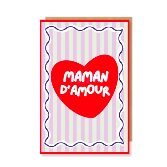 Carte Maman d'Amour